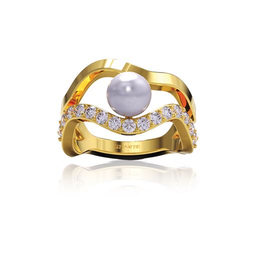 Sif Jakobs Jewellery Ponza Ring, Guld, 52