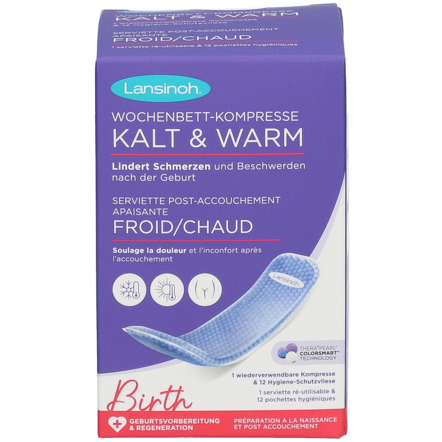 Lansinoh® Wochenbett-Kompresse Kalt & Warm