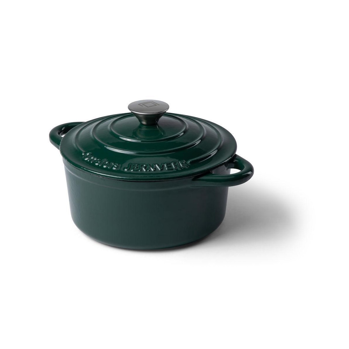 Orrefors Jernverk Gjutjärnsgryta 2,8L, Mörkgrön