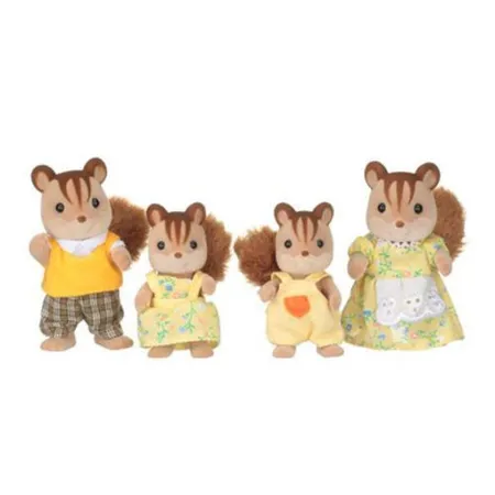 Sylvanian Families Walnuss Eichhörnchen Familie Knacks