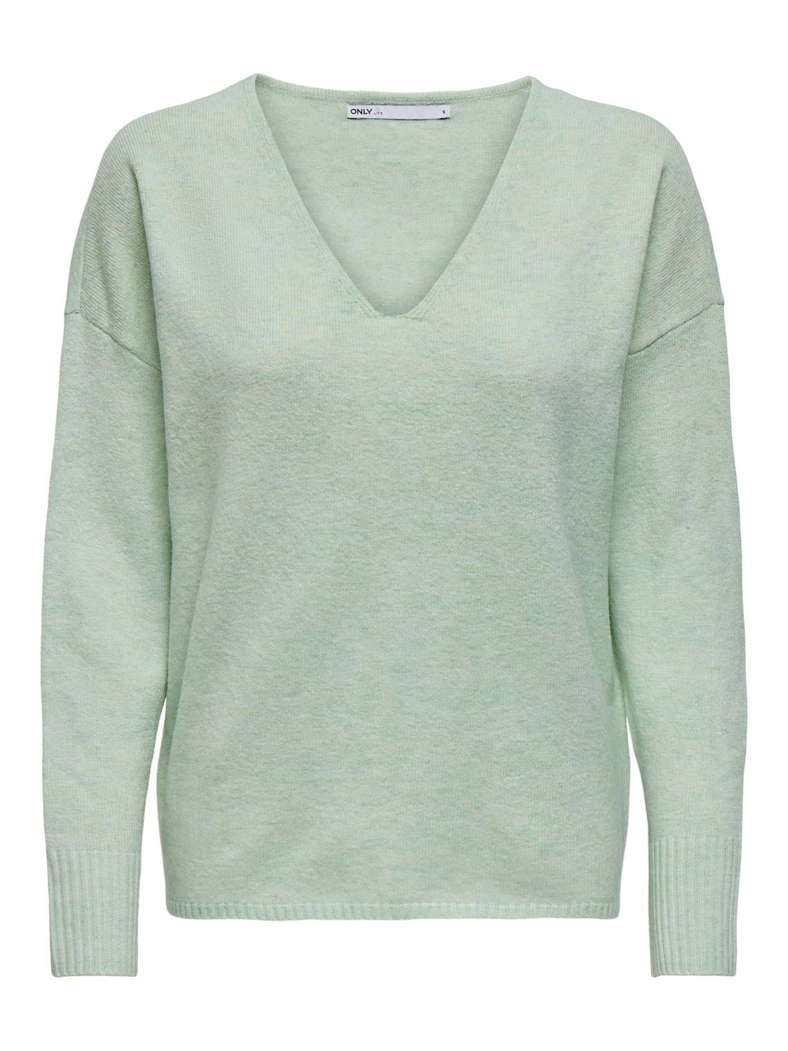ONLRICA Strickpullover Subtle Green