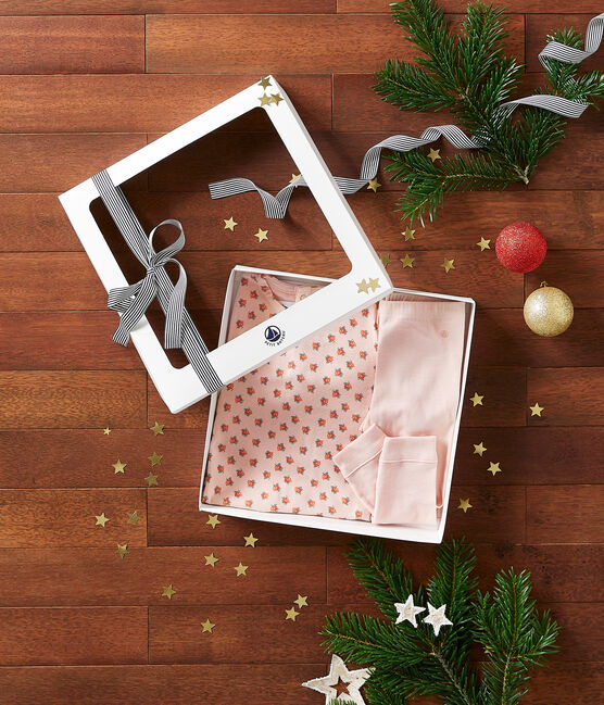 Coffret cadeau bébé tee-shirt et legging