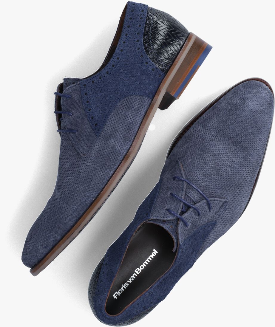 FLORIS VAN BOMMEL blauwe floris van bommel nette schoenen sfm-30161