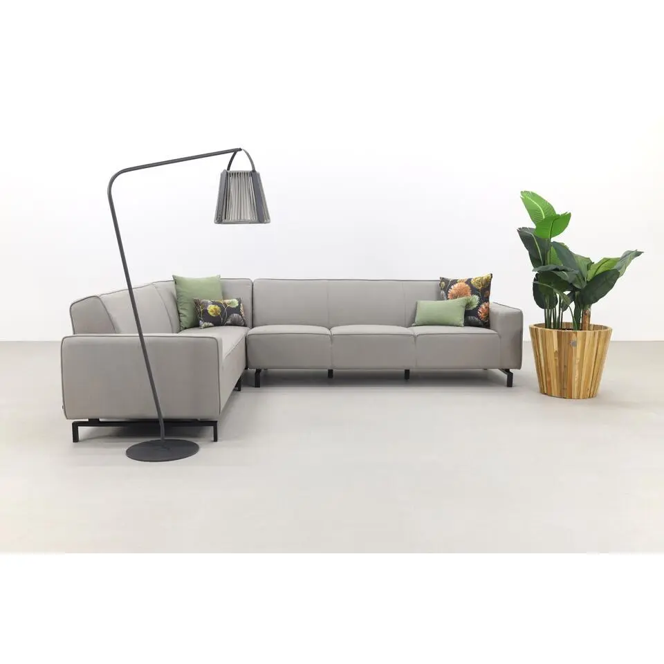 VDG Boavista Sunbrella loungeset - Nature Grey - 3-delig - Links