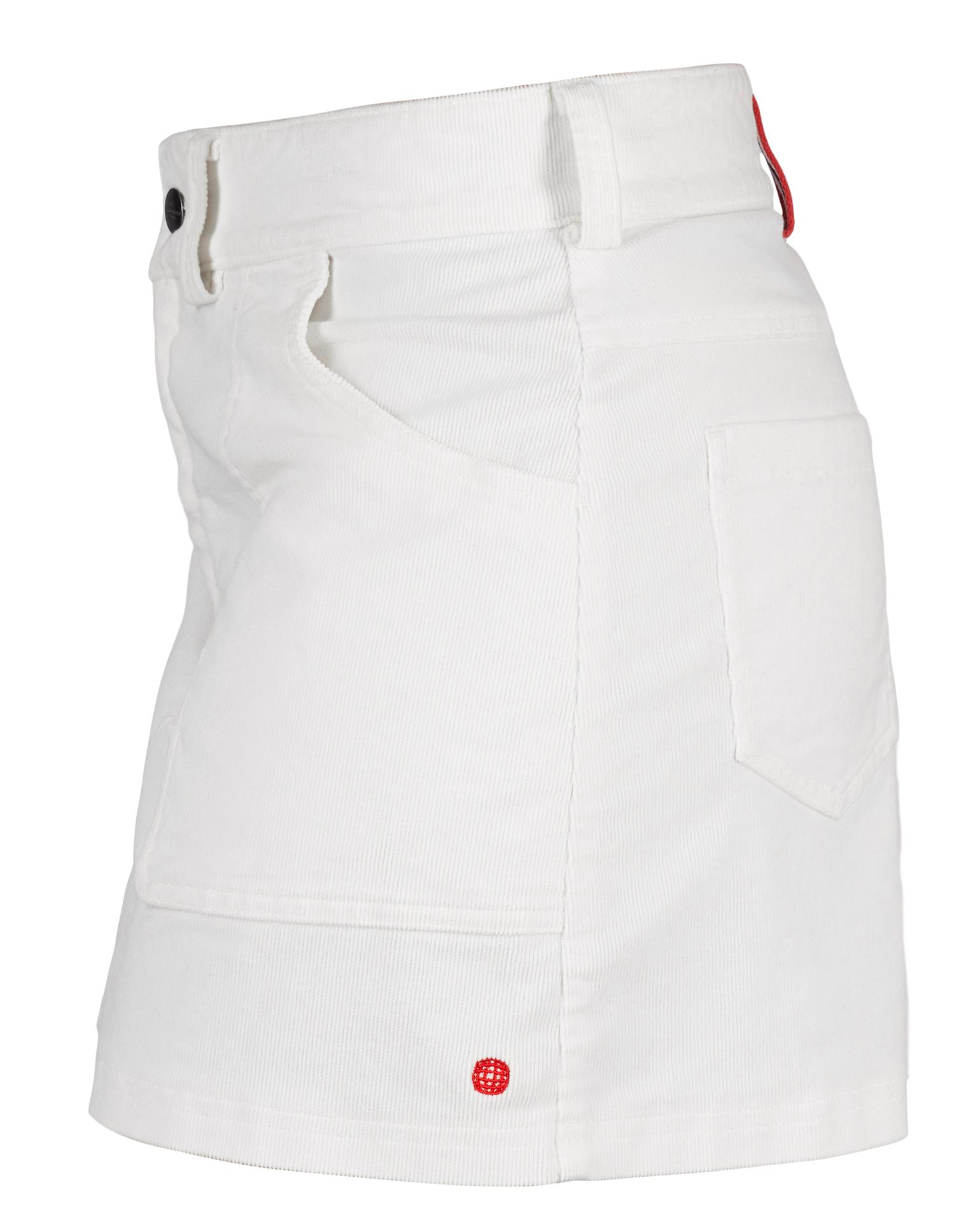 Amundsen Cord G.Dyed Skirt Womens White