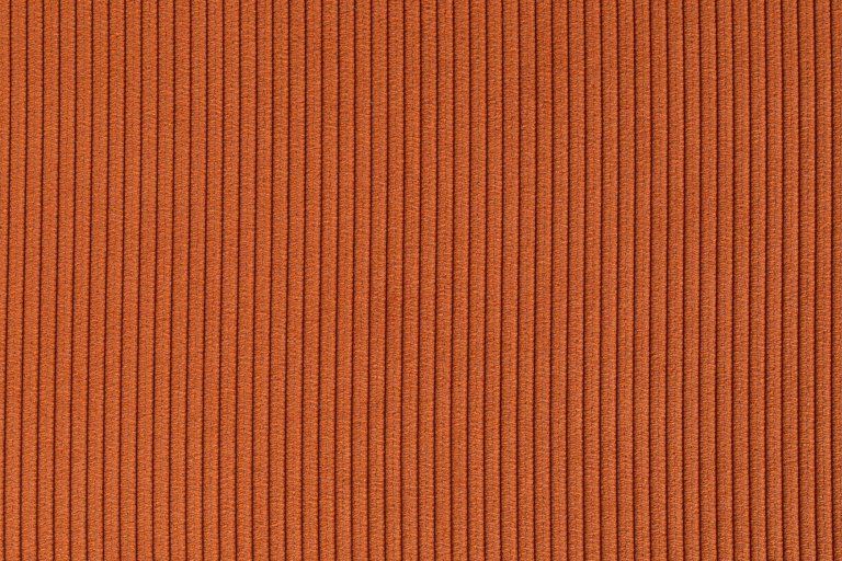 Zuiver Ridge Rib stoel zonder armleuningen oranje