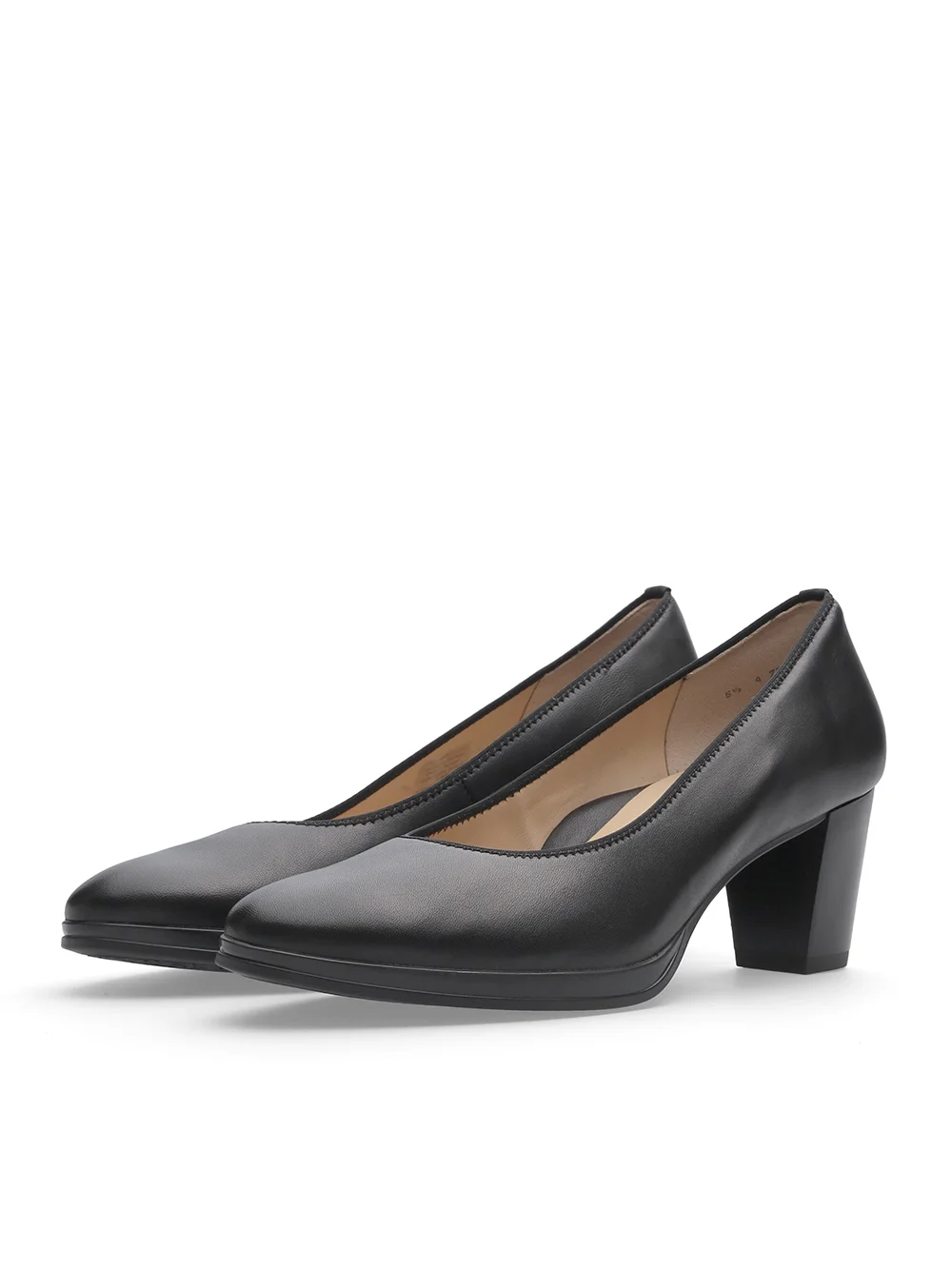 Plateaupumps Orly schwarz