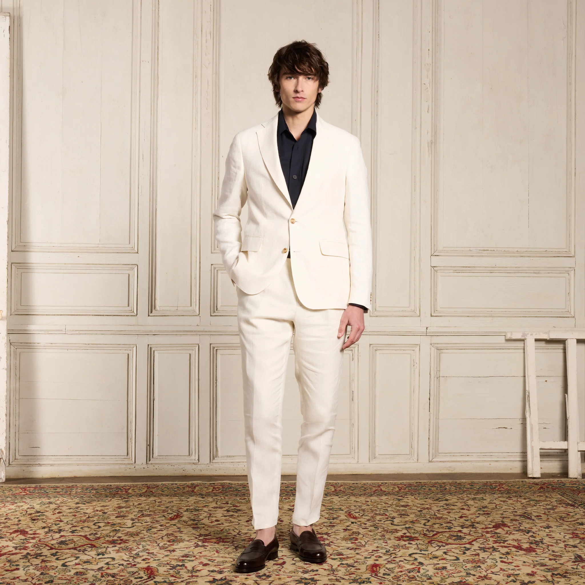 Ecru linen jacket