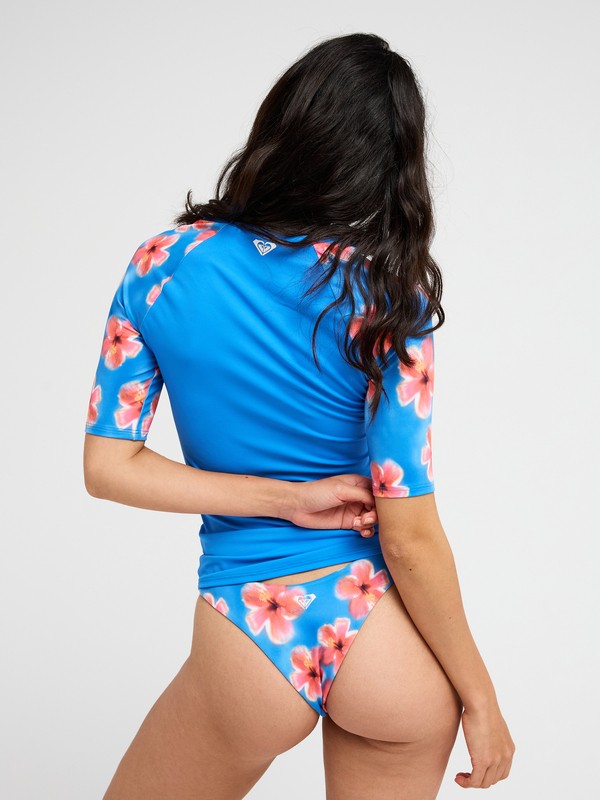 The Classic Lycra Lycra manches courtes Bleu Femme