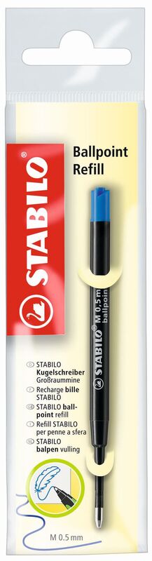 Stabilo Kugelschreibermine EASYball, M, blau