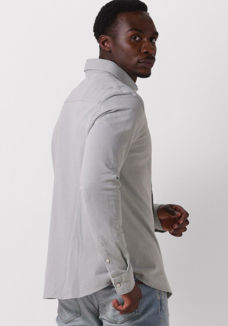 THE GOODPEOPLE groene the goodpeople casual overhemd strong