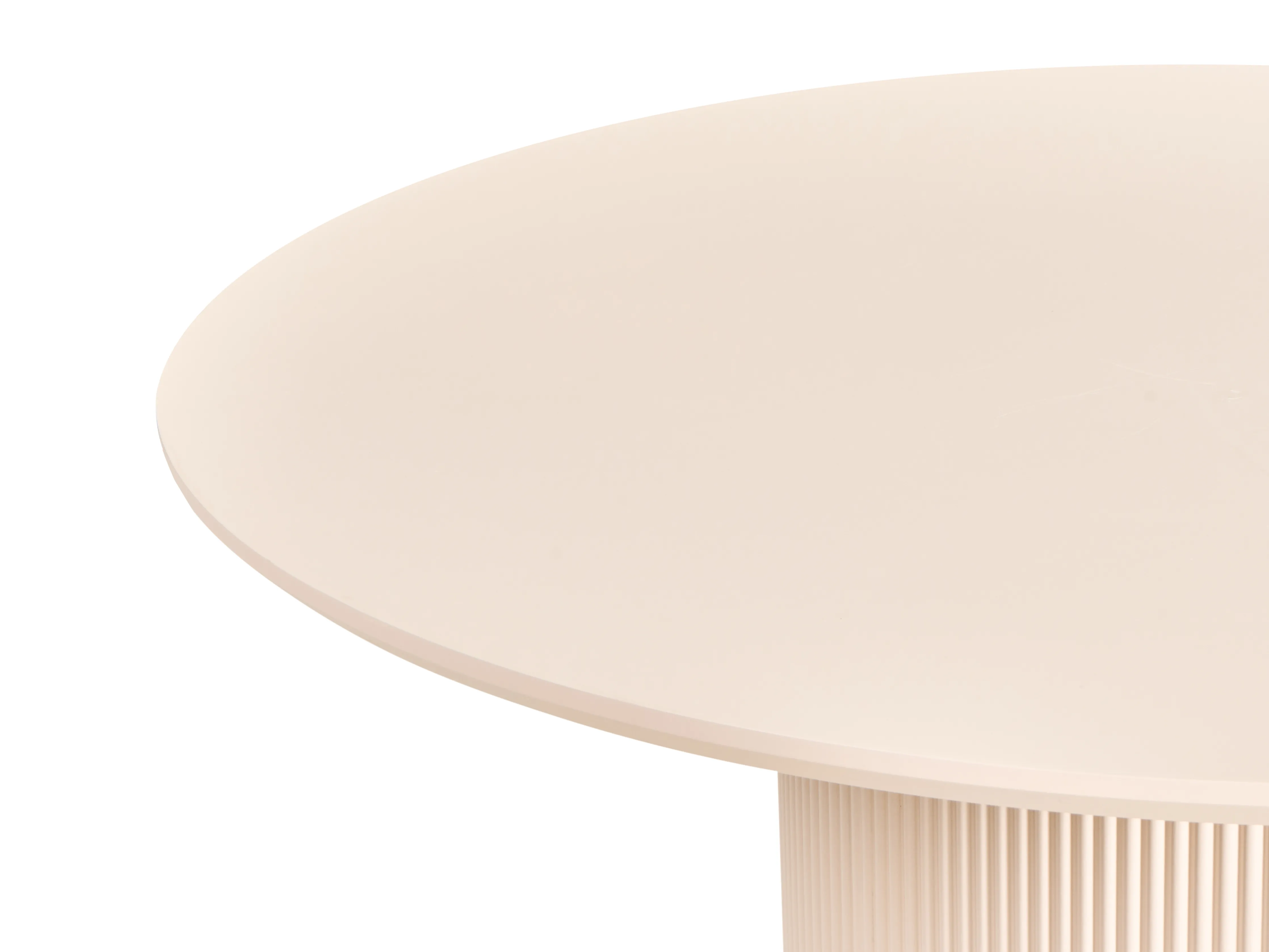 Eettafel NEWELL Lichtbeige 120 cm 120 cm