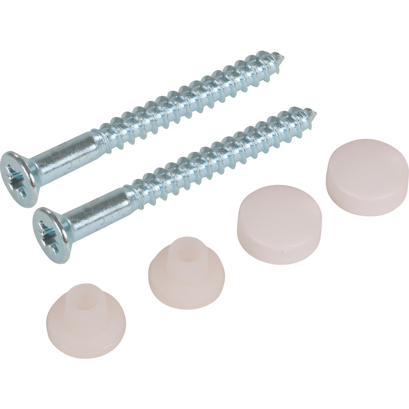 Plieger potschroeven 5.5x60mm wit