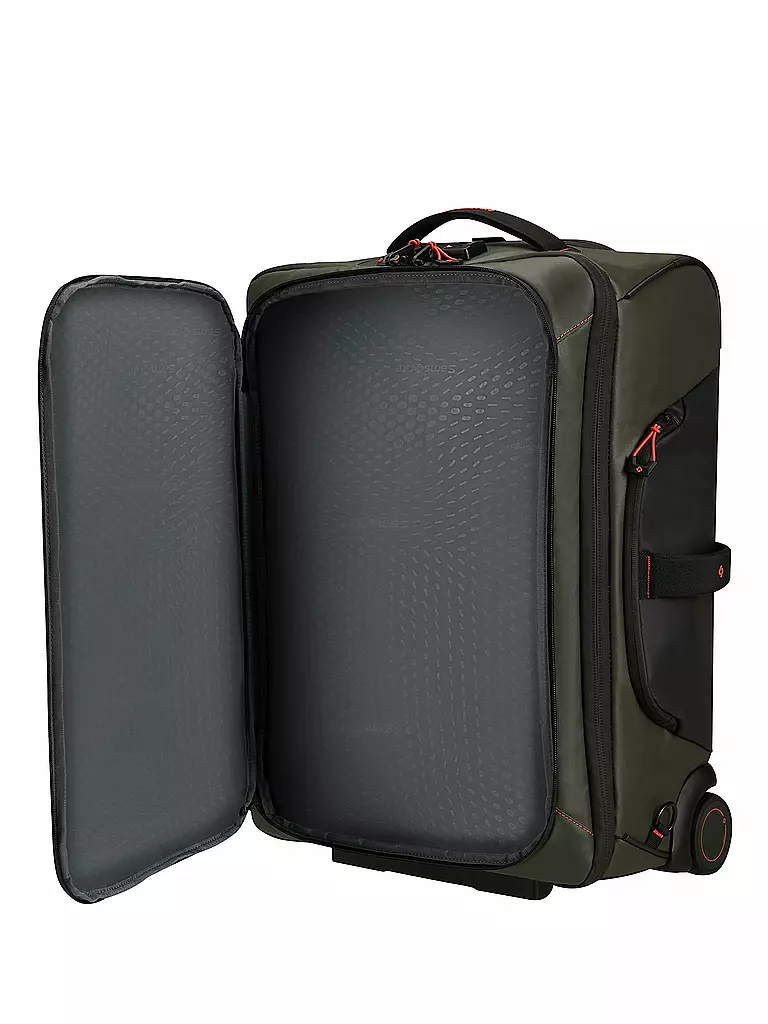 SAMSONITE Trolley ECODRIVER DUFFEL BACKPACK 55cm climbing ivy dunkelgrün