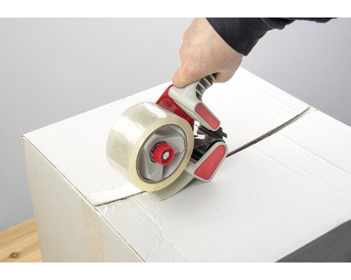 Verpakkingstape dispenser inclusief 1 rol tape