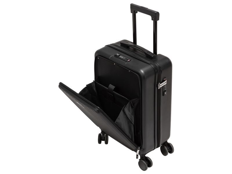 KOOR Reisekoffer Malea 39.5 L, Schwarz Handgepäck-Trolley