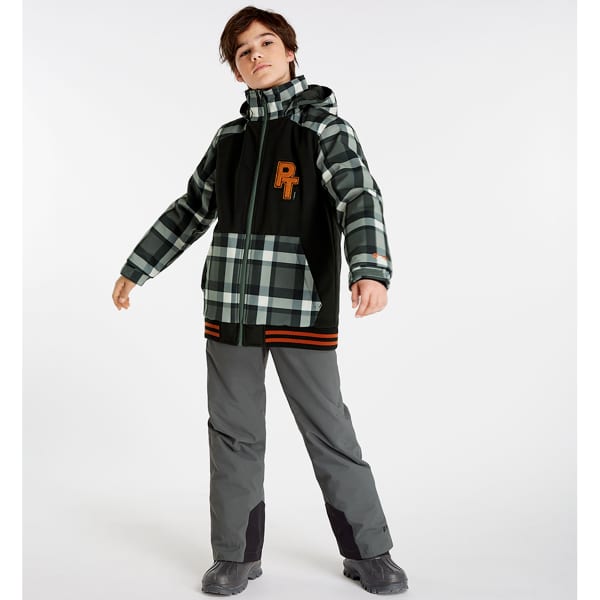 Veste de ski PROTEST PRTFLORIAN JR SNOWJACKET HUNTERGREEN