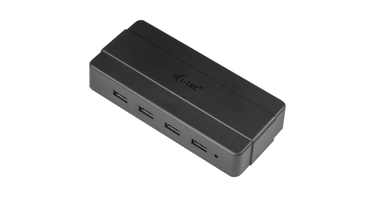 i-tec4-Port USB 3.0 Charging usb-hub  (Zwart, incl. Power Adapter)