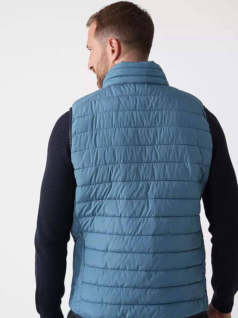 FYNCH HATTON Steppgilet hellblau
