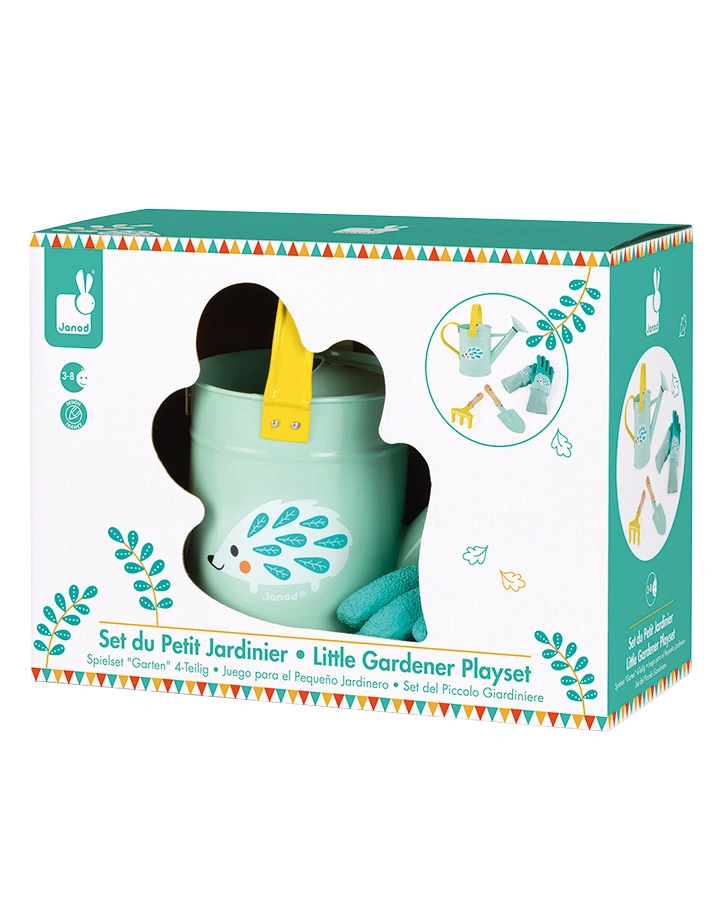 Garten-Spielset HAPPY GARDEN 4-teilig in türkis