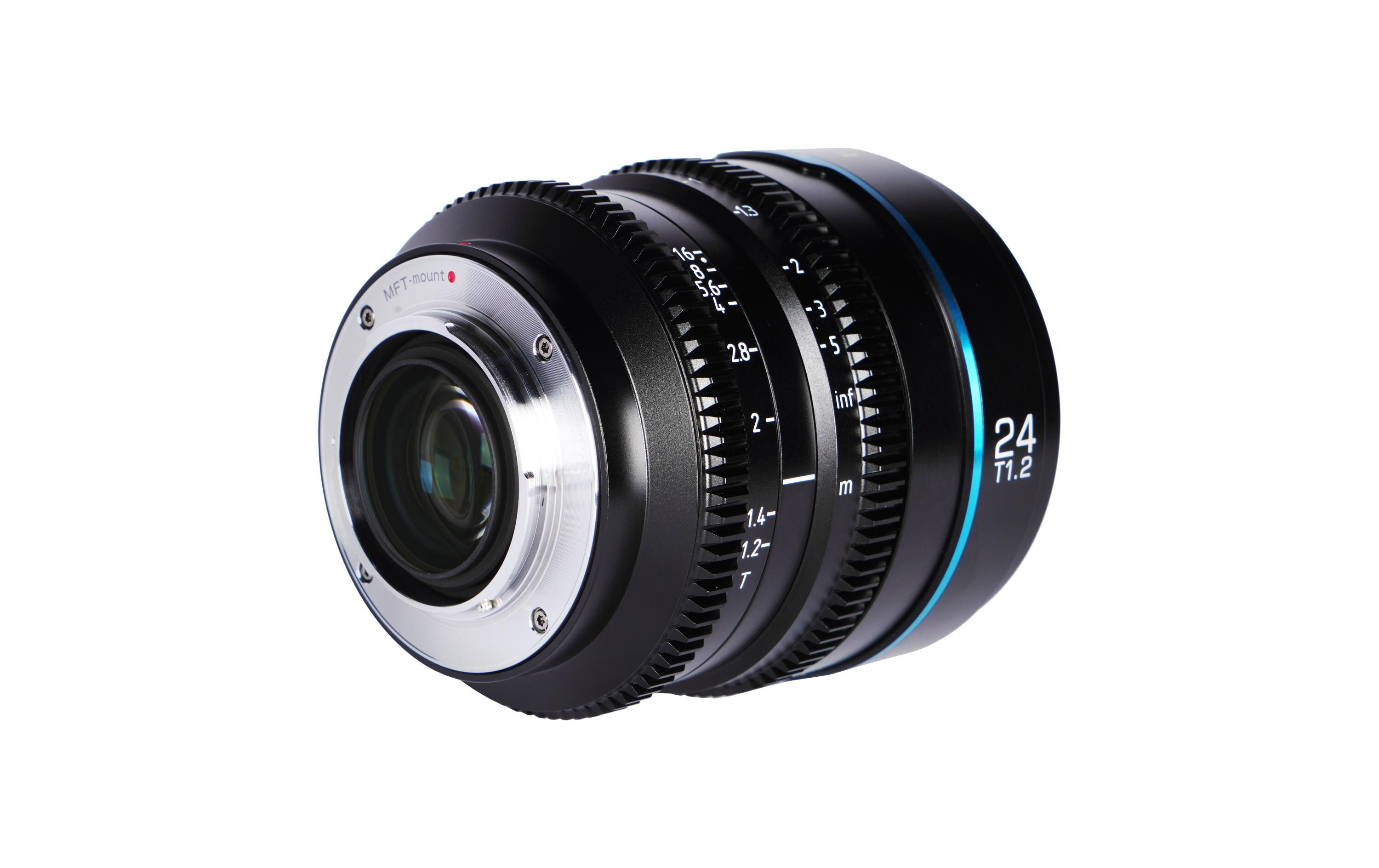 Festbrennweite Nightwalker 24 mm T1.2 S35 – Sony E-Mount<br>Cine-Objektiv für E Mount-Kameras