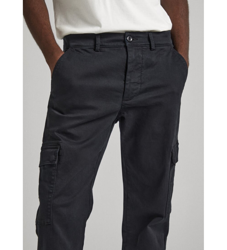 Calça cargo slim preta da Pepe Jeans