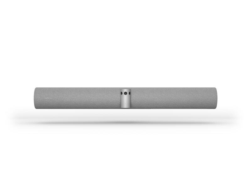 Jabra PanaCast 50 Video Collaboration Bar Grau 4K 30 fps Video Konferenz Bar mit einem 180° Sichtfeld und 4K Auflösung