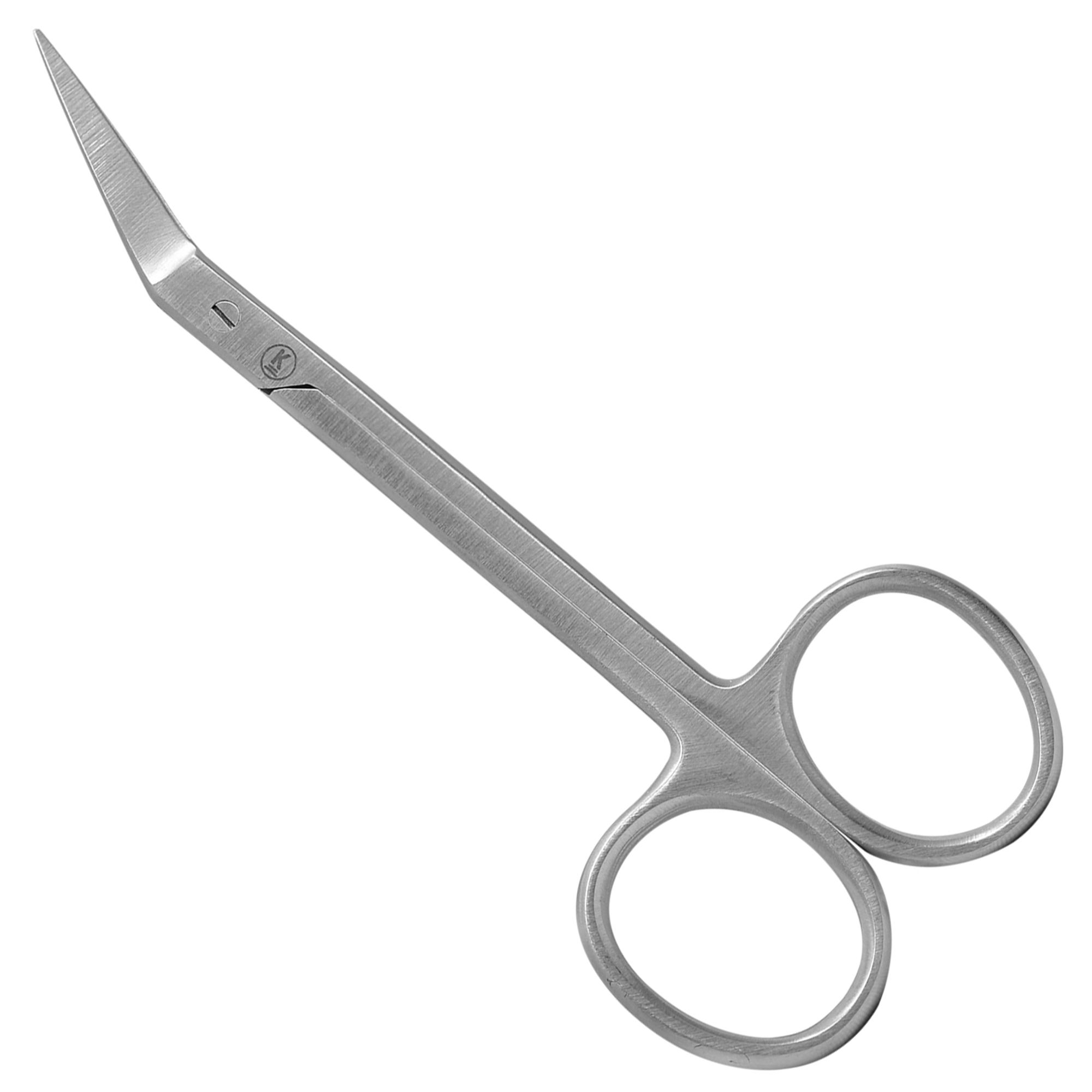 K-Pro Fußnagelschere Gebogen - Männer Damen Fuß Nagel Schere Edelstahl