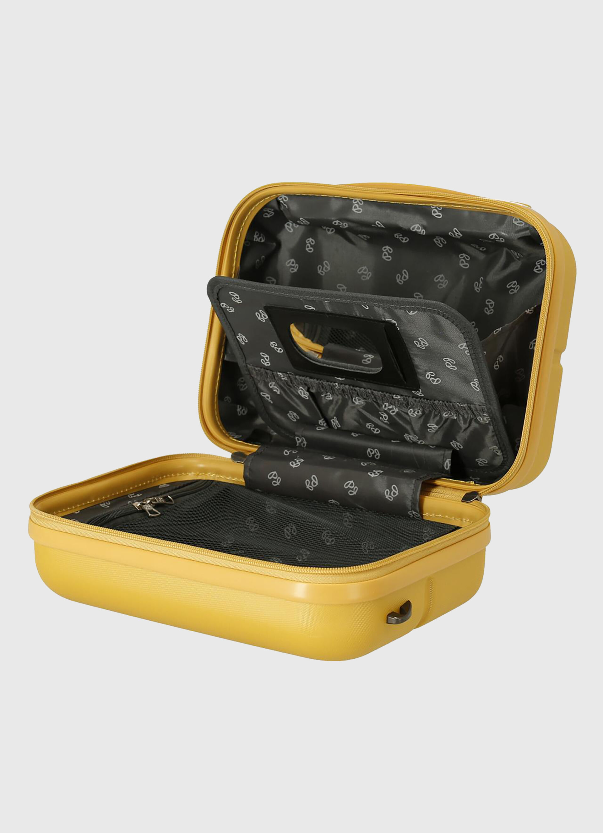 Nécessaire rígida em ABS - amarelo ocre, tamanho único
