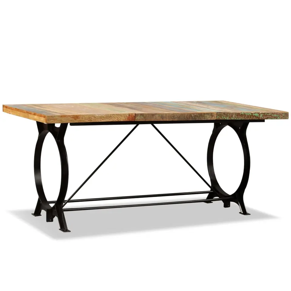 vidaXL - Eettafel - Bruin - Hout