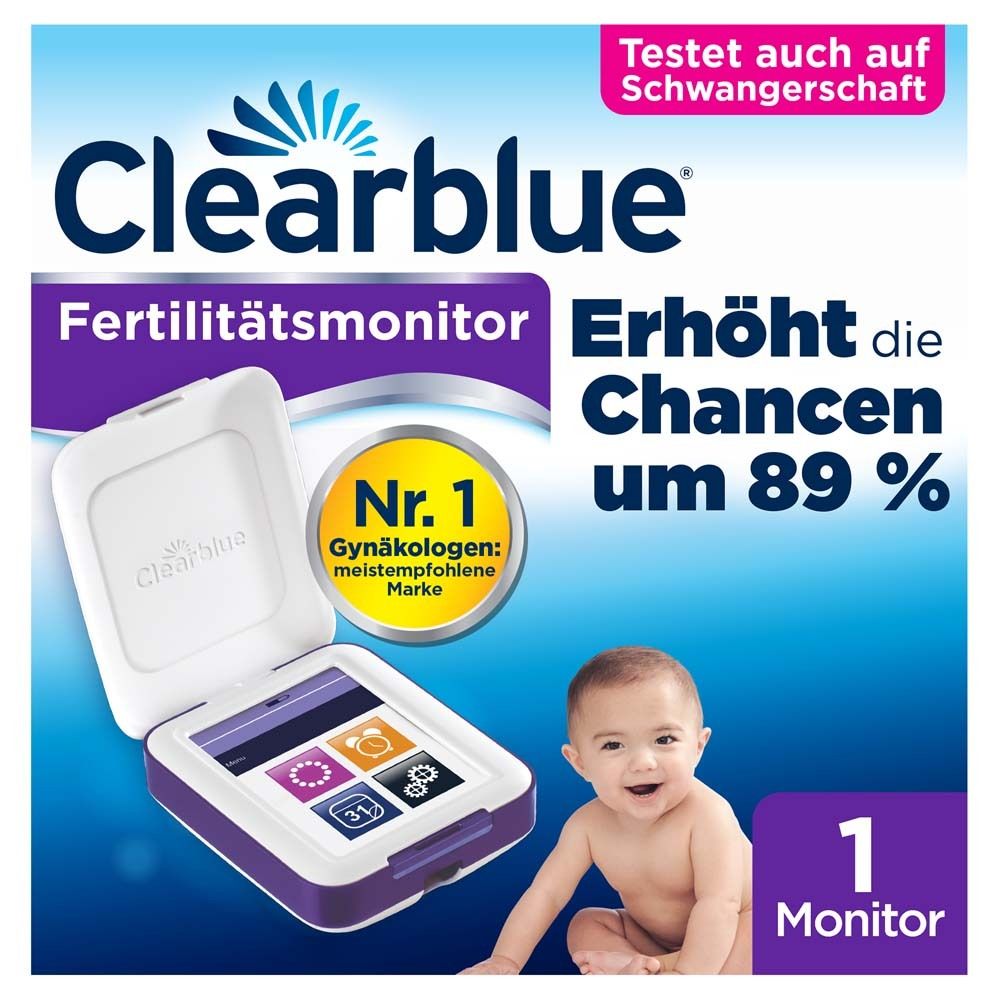 Clearblue Advanced Fertilitätsmonitor - Jetzt 50€ Cashback sichern