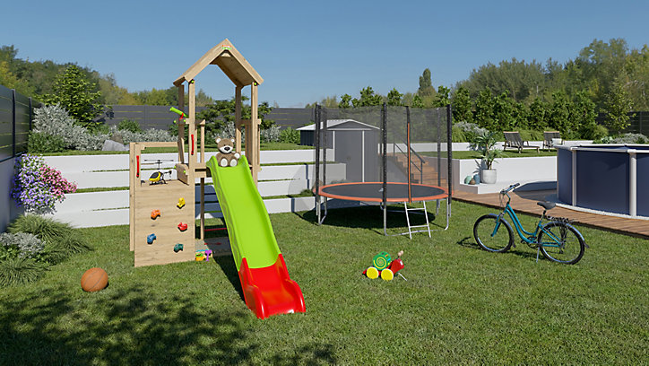 Tour de jeux agile en bois Trigano Xplorer