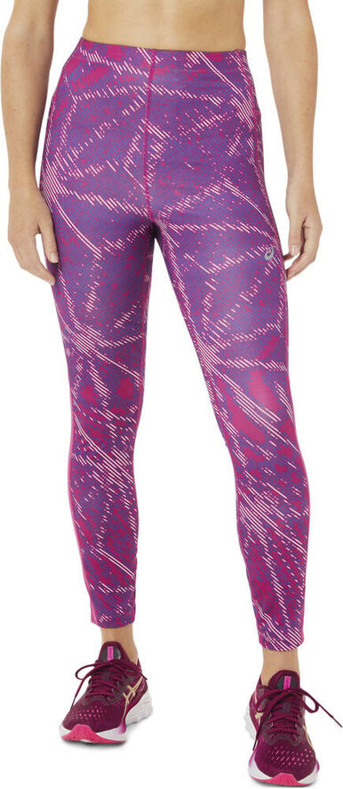 Asics Sakura AOP løbetights Lilla