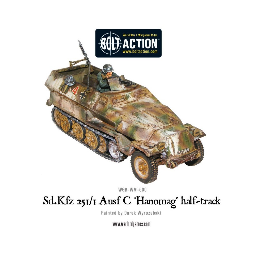 Bolt Action - Sd.Kfz 251 C Hanomag