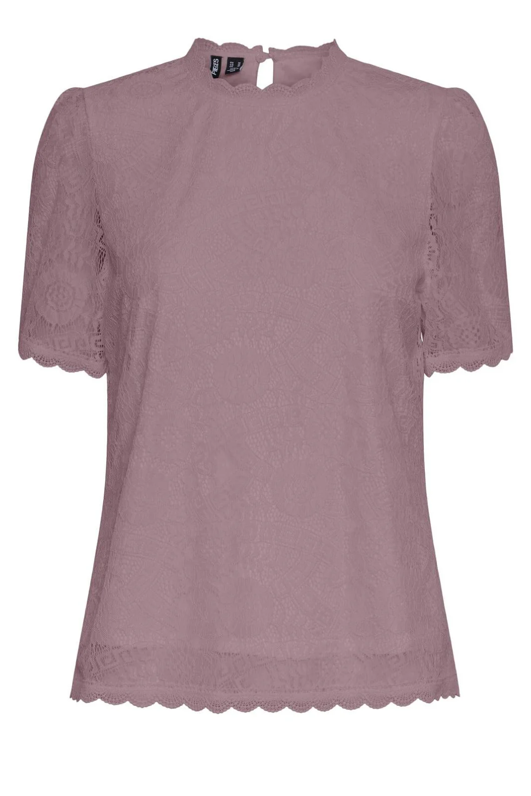 Pieces Pcolline Ss Lace Top