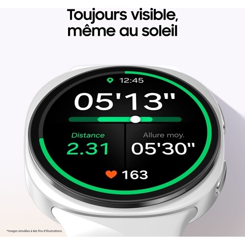 Montre connectée Samsung Galaxy Watch8 40mm 4G - Graphite