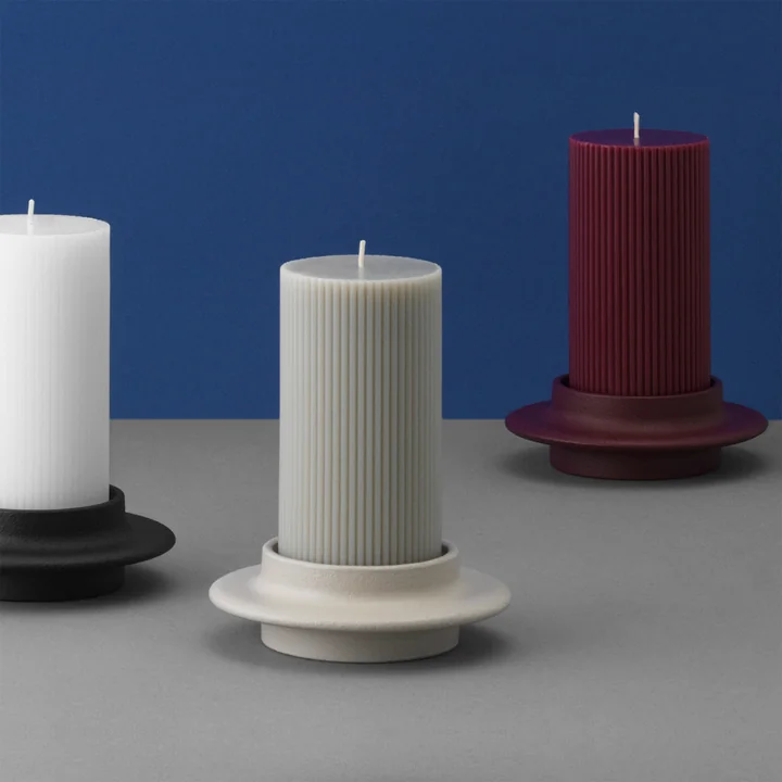 Normann Copenhagen - Heima Blockkerzenhalter, schwarz