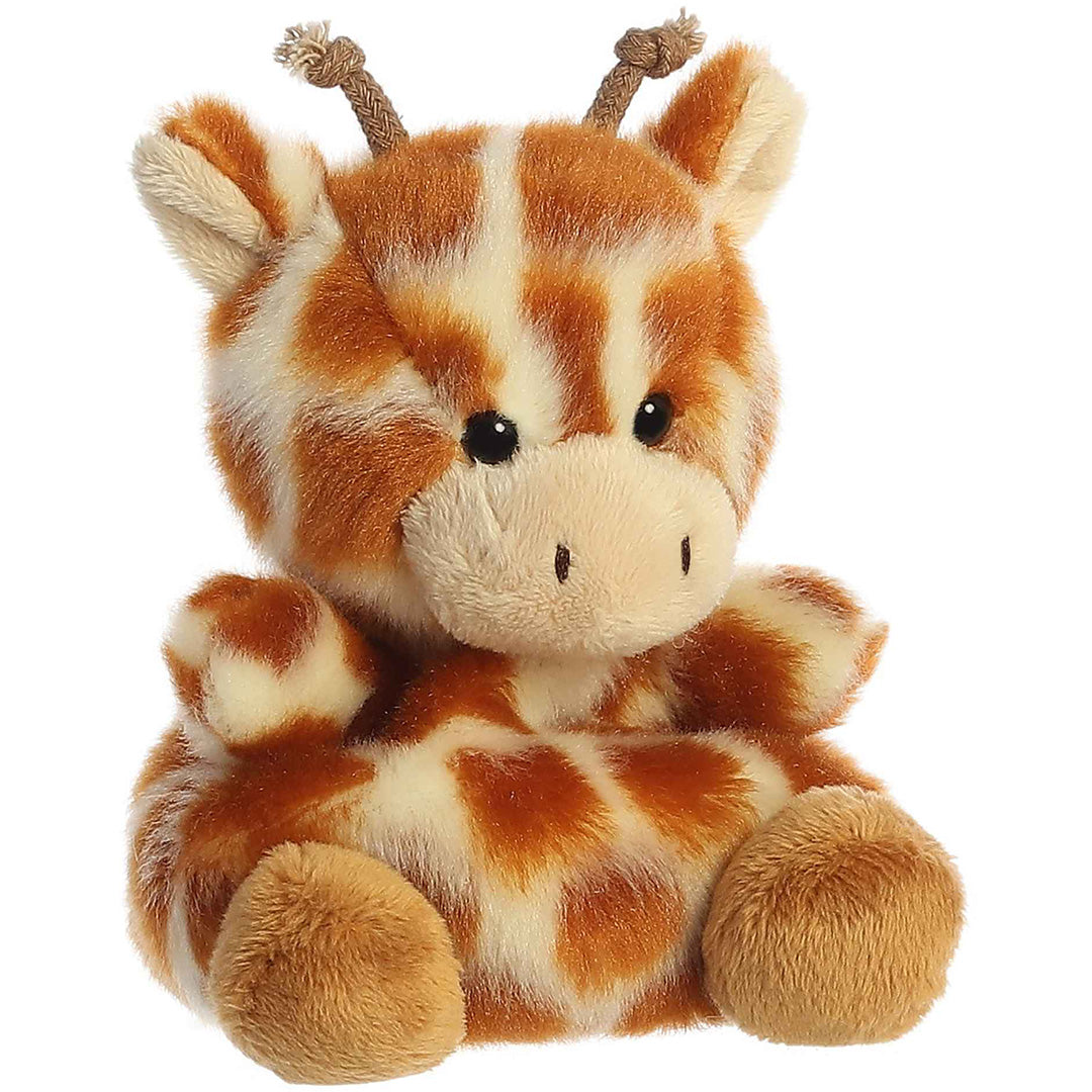 palm pals knuffelgiraf safara - 13 cm