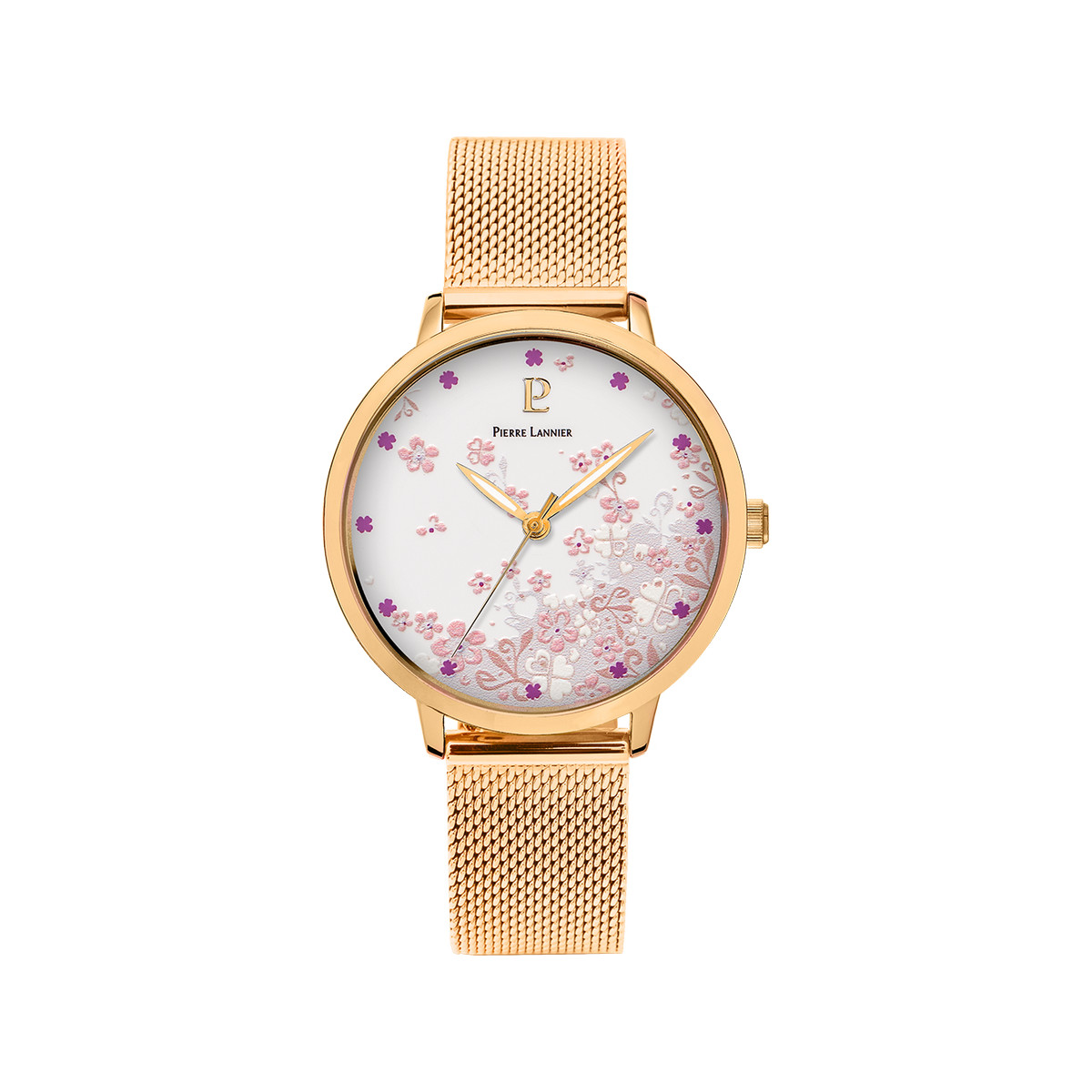 Montre PIERRE LANNIER tallia femme bracelet acier doré