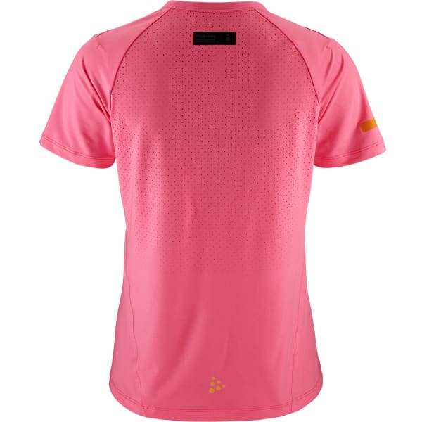 T-shirt running CRAFT PRO HYPERVENT TEE 2 W FUCHSIA
