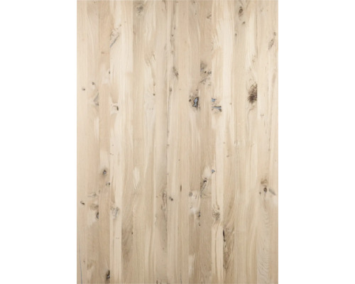 Gelamineerde eikenhouten lamellen in vintage stijl, doorlopend 1200x400x27 mm