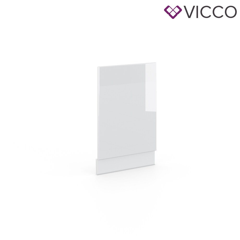 VICCO Geschirrspülerblende 45 cm Weiß Küchenzeile Unterschrank Fame