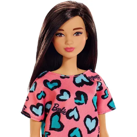 Barbie Chic Puppe (schwarze Haare) mit Kleid