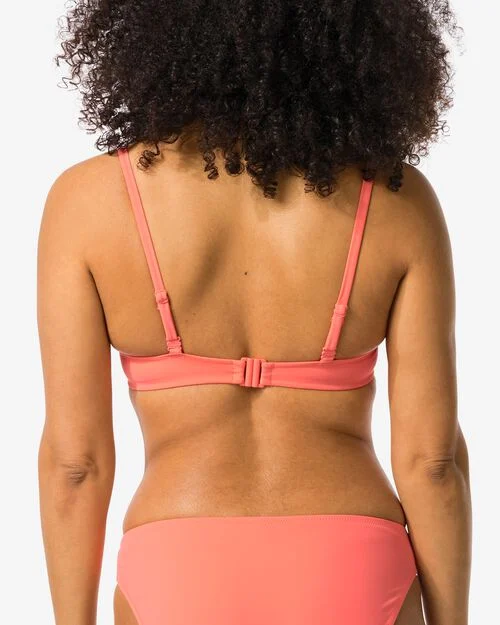 haut de bikini femme corail