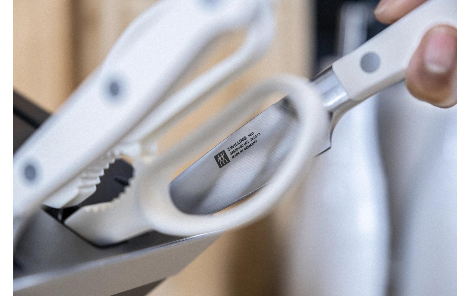 Messerblock-Set mit Messer Pro le blanc Schwarz, 7-teilig<br>Messerblockset