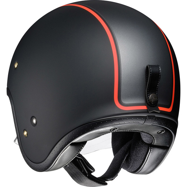 Shoei - Casque J-O Carburettor Noir / Gris / Rouge