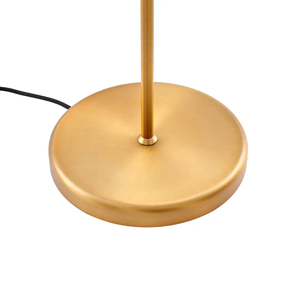 Qazqa vloerlampen ladas bruin e27