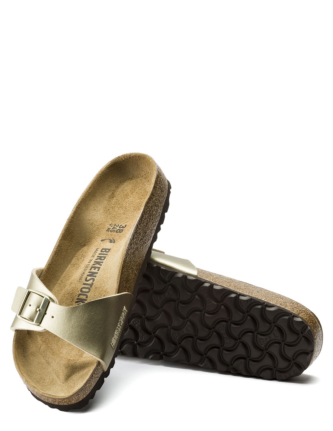 birkenstock Mules Femme Madrid Bf Gold