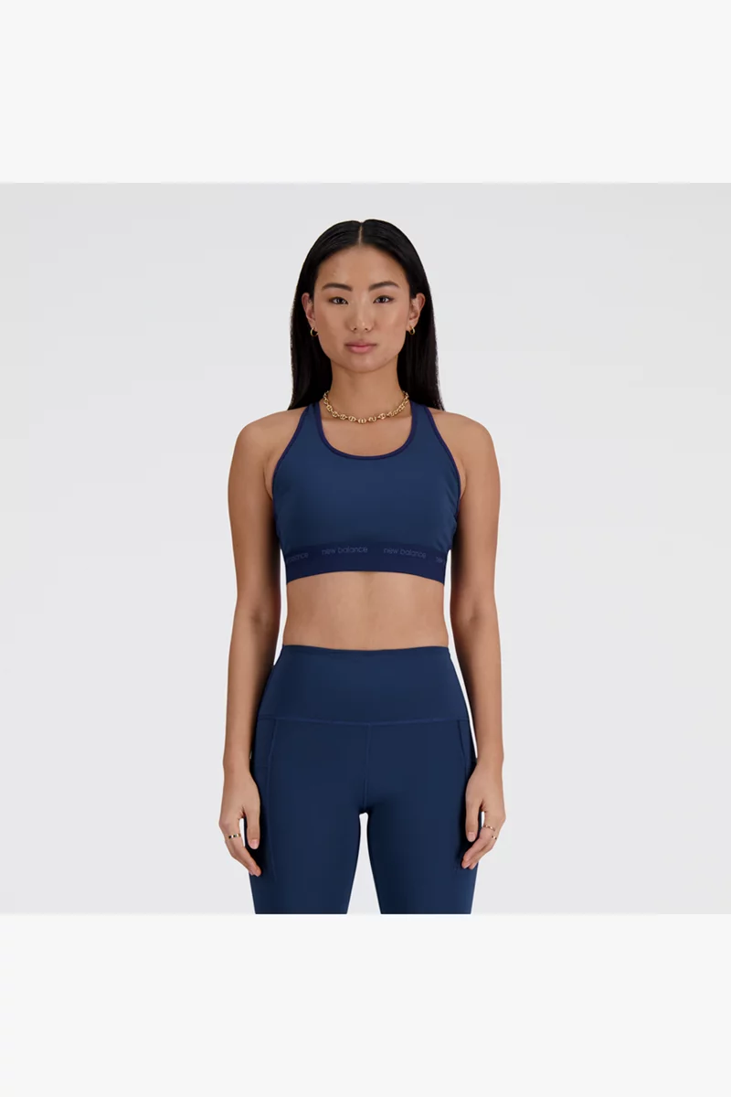 New Balance Medium Sleek Pace Damen Sport-BH