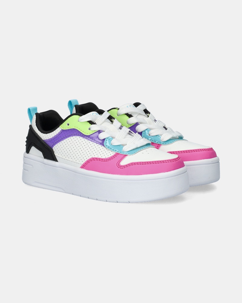 Skechers Court High Lage sneakers  - wit